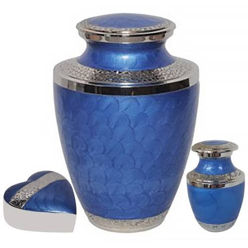 Crystal Waters Metal Cremation Urns