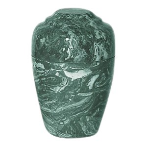 Emerald Marble Pet Cremation Urn