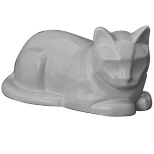 Custom Resting Cat Ceramic Urn