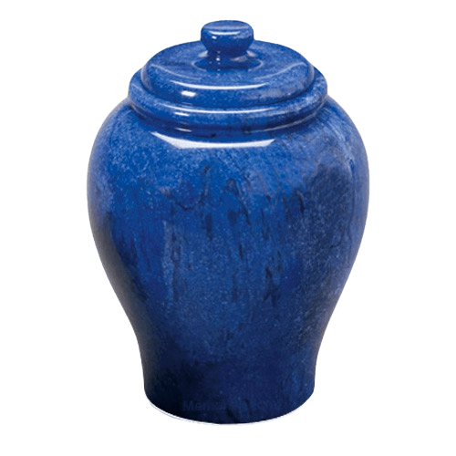 Blue Sky Large Marble Cremation Urn