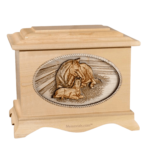 Daddys Love Maple Cremation Urn