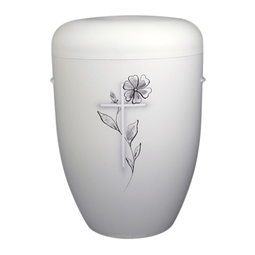 Daisy Cross Biodegradable Cremation Urn