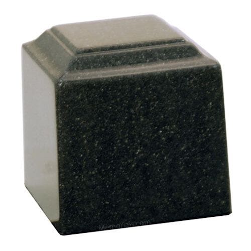 Dark Granite Baby Cremation Urn Dark Granite Baby Cremation Urn
