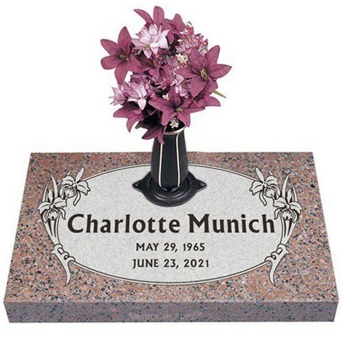 Darling Granite Grave Marker 20 x 10