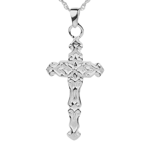 Deco Cross Keepsake Jewelry