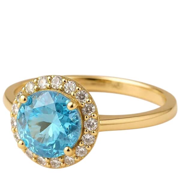 Dedication Memorial Cremation Crystal Ring