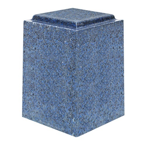 Deep Ocean Blue Cultured Urn