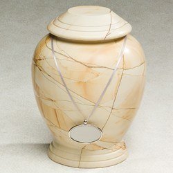 Desert Sand Marble Cremation Urn