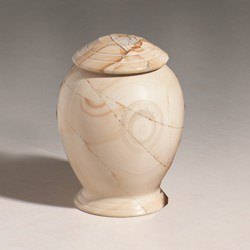 Desert Sand Marble Small Cremation Urn