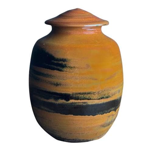 Desert Sunset Ceramic Urns