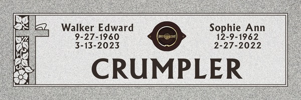 Devoted Companion Granite Headstone
