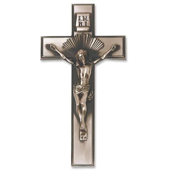 Devotion Casket Crucifix Cross Medallion