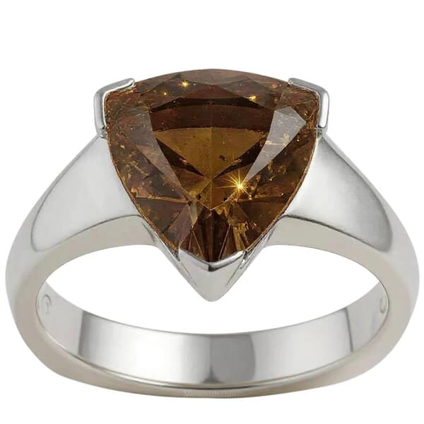 Devotional Antique Cremation Crystal Ring