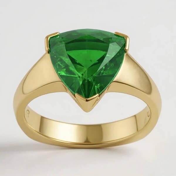 Devotional Peace Cremation Diamond Ring