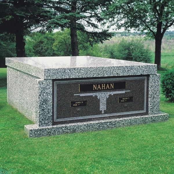 Dignified Cemetery Crypt Mausoleum