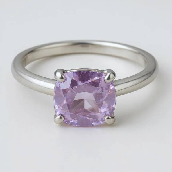 Dignity Lilac Cremation Diamond Ring