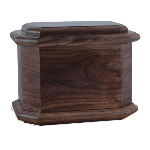 Diplomat Wood Cremation Urn