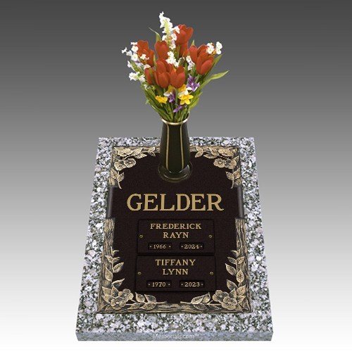 Dogwood Companion Cremation Grave Marker 16 x 24