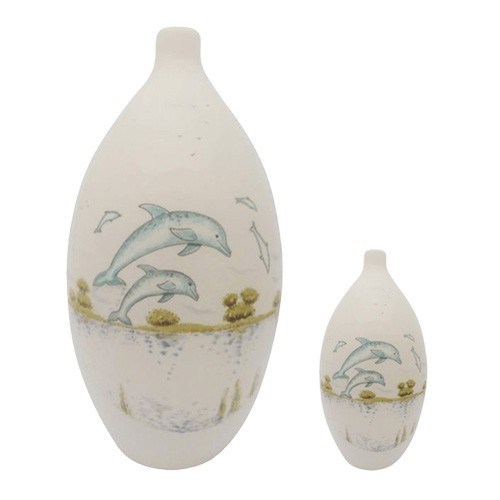 Dolphins Ceramic Cremation Urns 