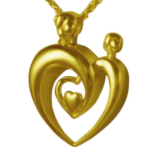 Double Parent Heart Keepsake Pendant II