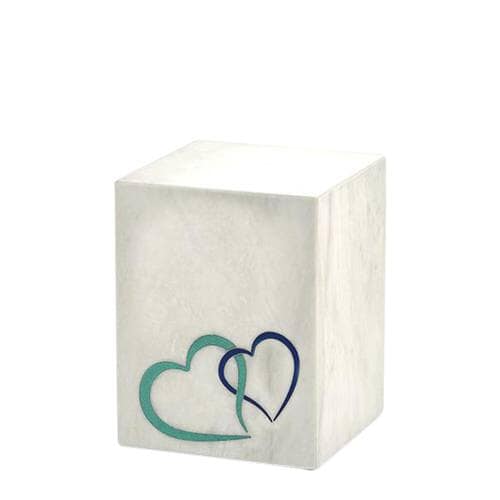 Prince Medium White Marble Urn