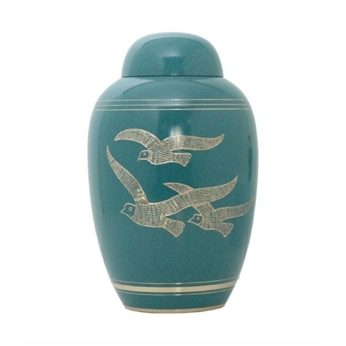 Doves Green Cremation Urn