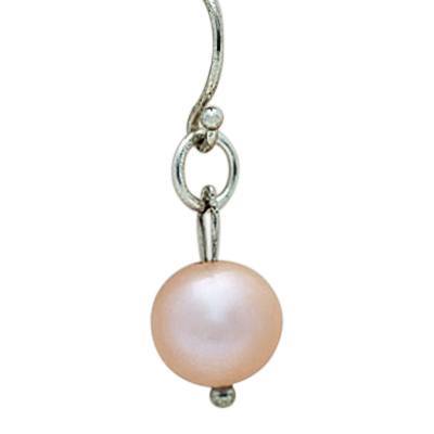 Draped Gold Pearl Cremation Earrings