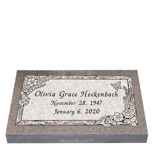 Dreaming Granite Grave Marker 20 x 10