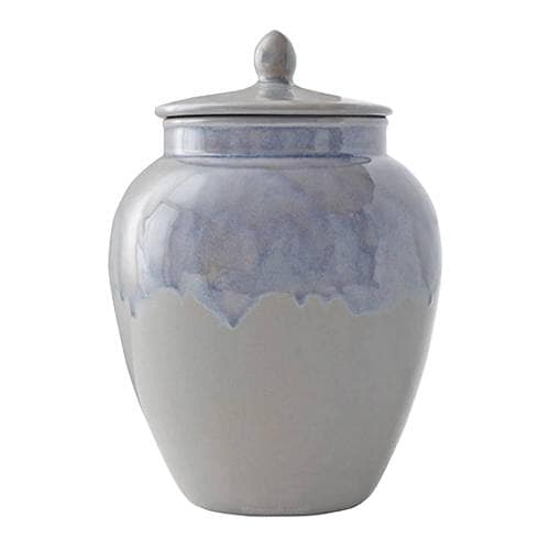 Dripping Winter Ceramic Cremation Urn