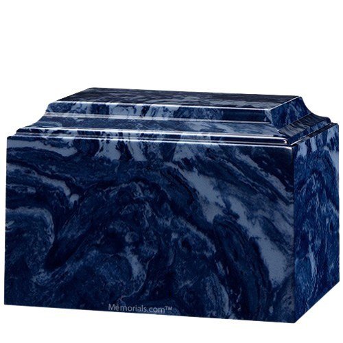 Dumortierite Cultured Marble Urn