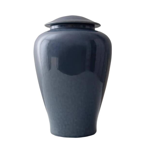 Dusk Blue Ceramic Cremation Urn