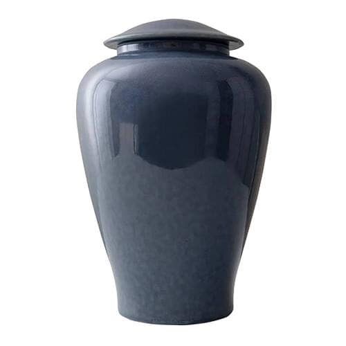 Dusk Blue Ceramic Cremation Urn