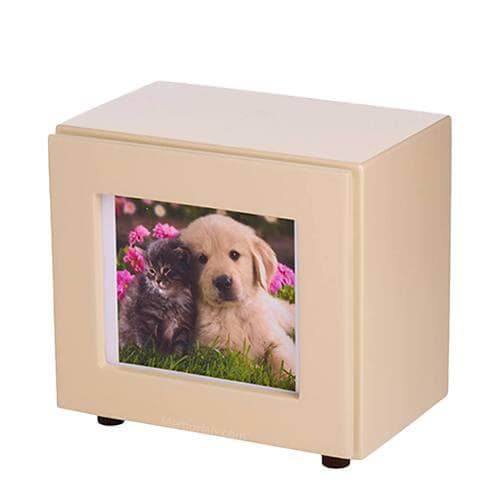 Dusk Small Photo Pet Urn