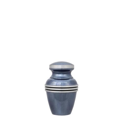 Dusted Blue Memorial Keepsake Cremation Urn