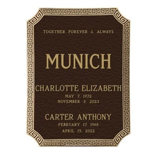 Dynasty Serenity Bronze Plaque 24 x 30
