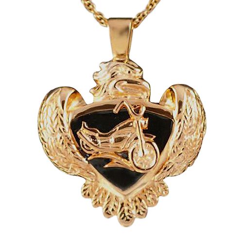 Eagle with Motorcycle Keepsake Jewelry VI