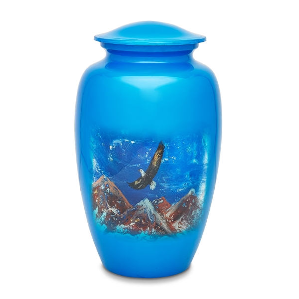 Eagle Soaring Cremation Urn