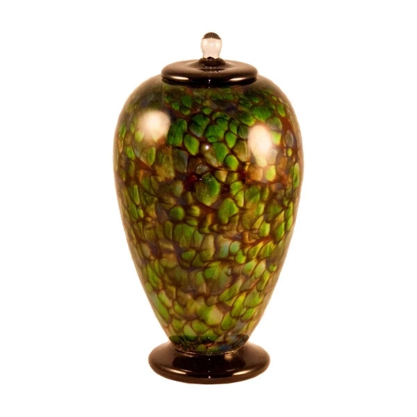 Eastern Garter Child Glass Urn