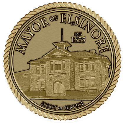 Elsinore Mayors Medallion