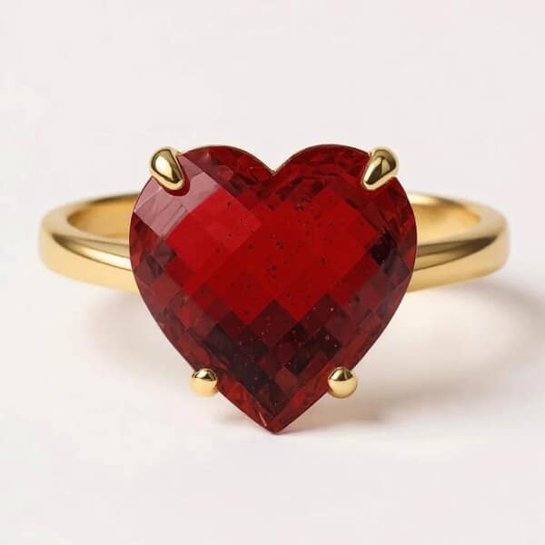 Endless Heart Cremation Diamond Ring