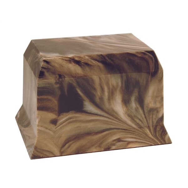 Espresso Brown Cultured Cremation Urn