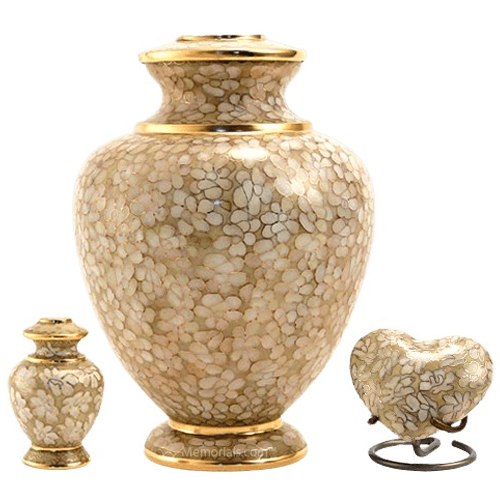 Opal Essence Cloisonne Cremation Urns