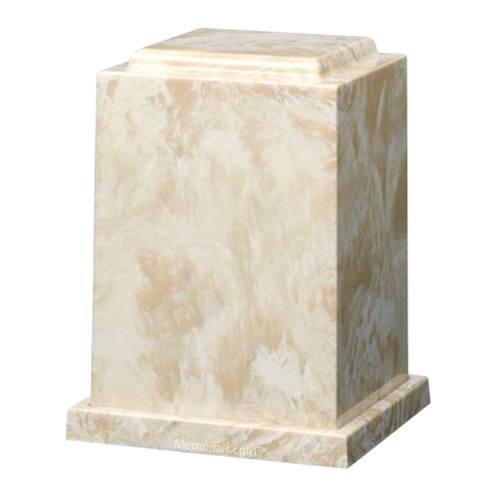 Eternity Cream Marble Urn