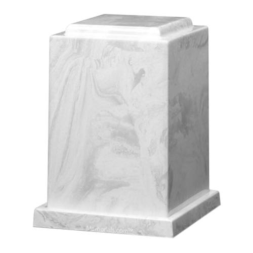 Eternity White Marble Urn