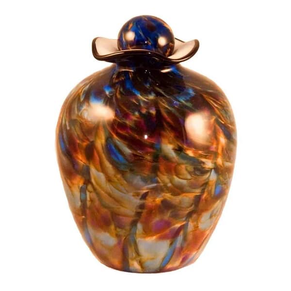 Eventide Glass Cremation Urn For Two