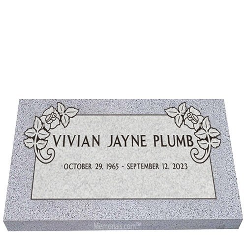 Everlast Granite Grave Marker 20 x 10