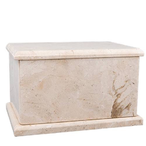 Evermore Blush Marble Cremation Urn