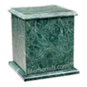 Eversquare Green Marble Cremation Urns