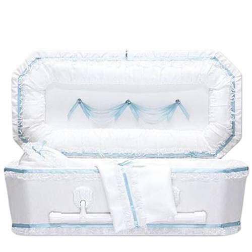 Exquisite Blue Mini Child Casket