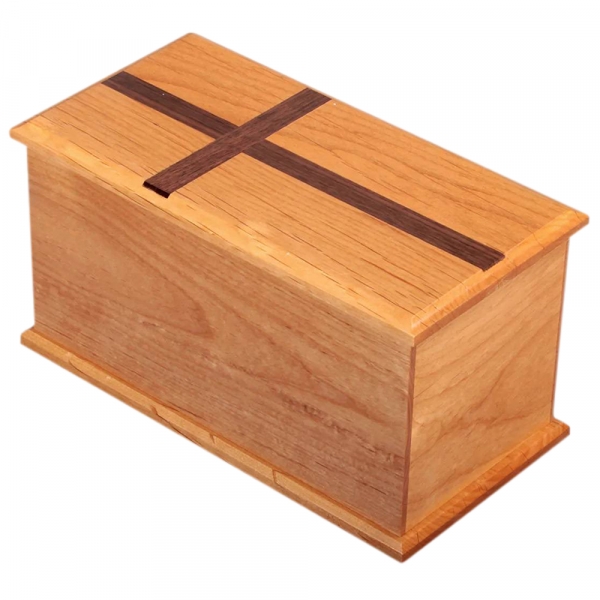 Faith Wooden Cremation Urn